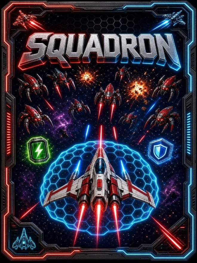 Squadron arcade shooter cover art